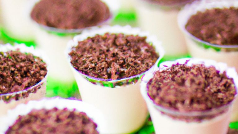 Brigadeiro no copinho