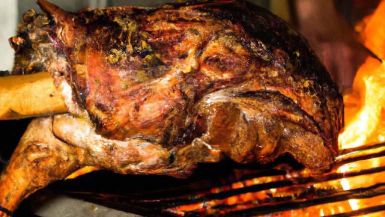 Cabrito assado no forno
