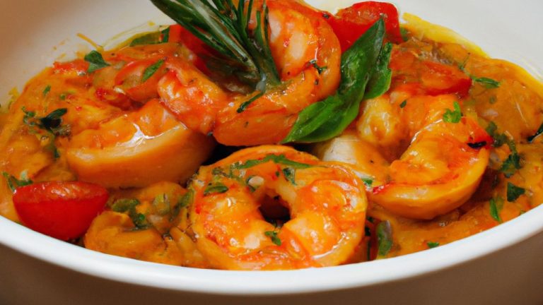 Camarão al pil pil