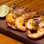 Camarão Grelhado na Chapa