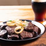 Carne Assada com Cerveja Preta