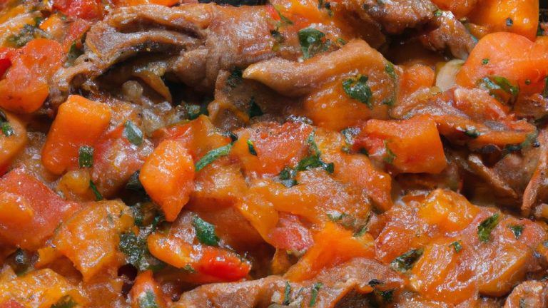 Carne de panela com cenoura