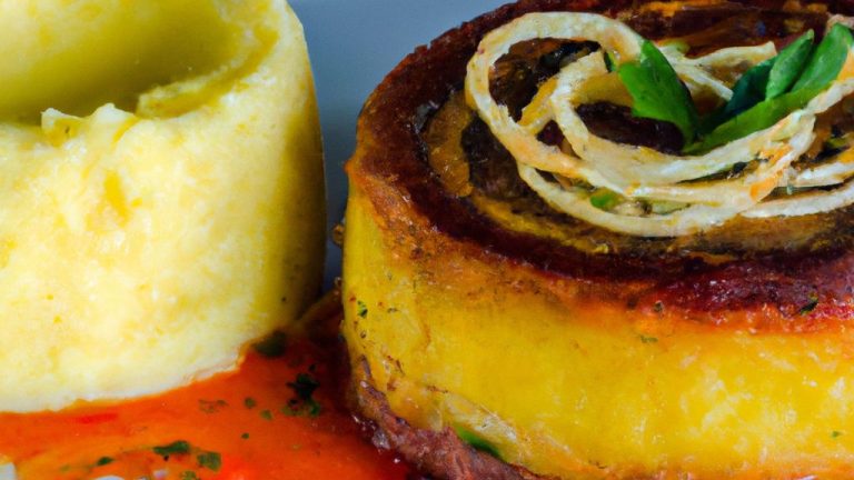 Carne de sol com purê de macaxeira