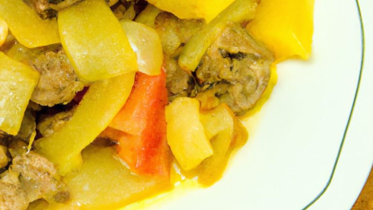 Carne moída com abobrinha
