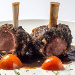 Carré de cordeiro grelhado