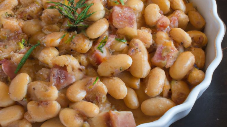 Cassoulet de feijão branco