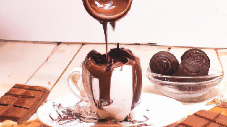 Chantininho de chocolate em pó