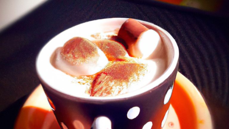 Chocolate quente com Marshmallow