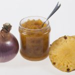 Chutney de abacaxi e coco