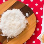 Cocada branca cremosa