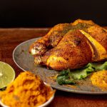 Coxa de Frango Assada na Manteiga de Limão e Ervas