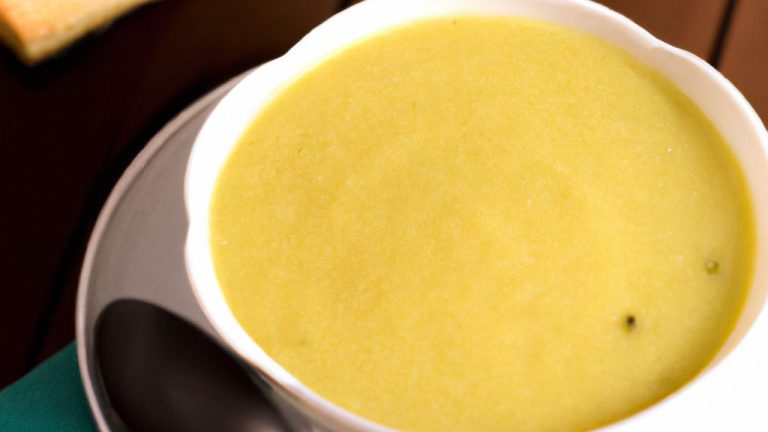 Creme de milho verde