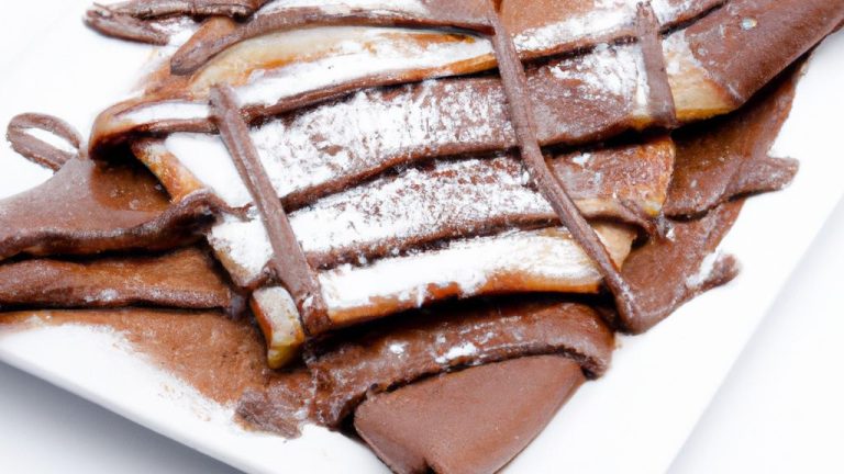 Crepioca de chocolate fit