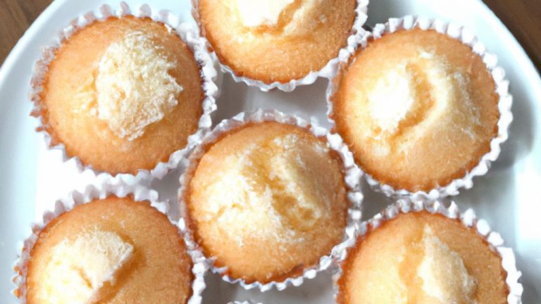 Cup cake de Queijo Reino