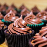 Cupcake de Chocolate e Ganache