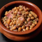 Dobradinha com feijão branco e calabresa