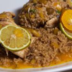 Dobradinha com grão de bico em molho crioulo