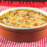 Ensopado de carne com grão de bico