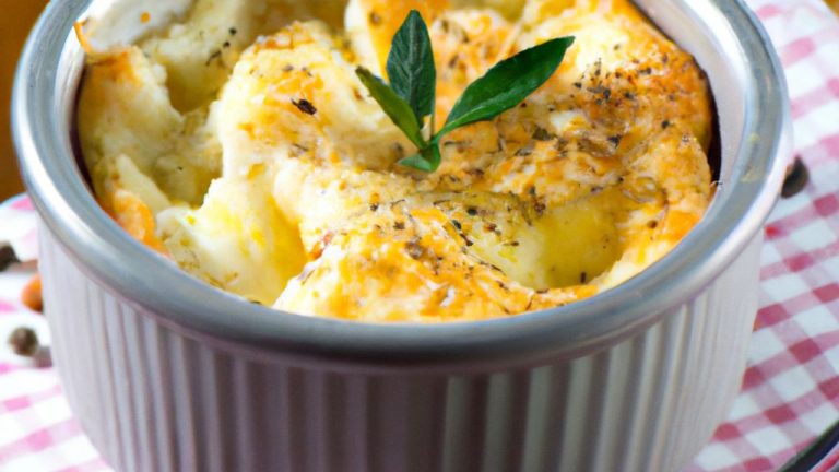 Escondidinho de frango com requeijão