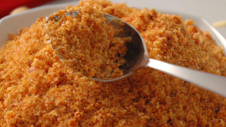 Farofa de cenoura