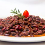 Feijão Preto com Linguiça Toscana