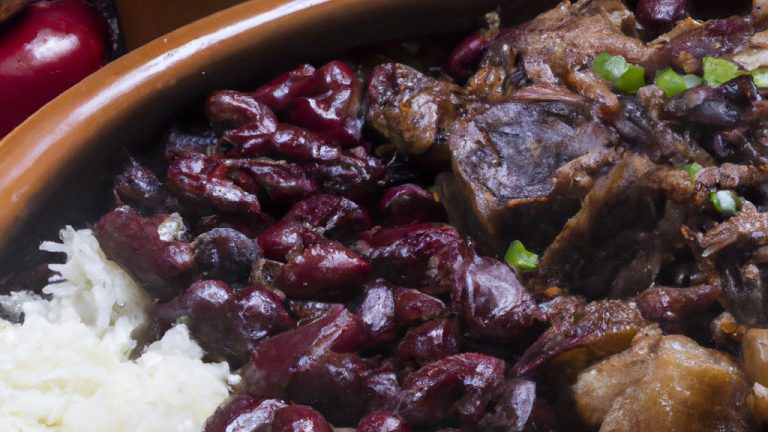 Feijoada com carne seca