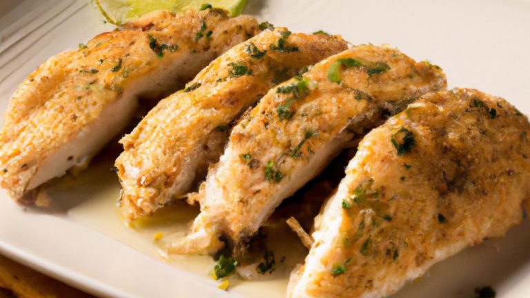 Filé de frango à milanesa com ervas