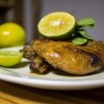 Filé de frango com limão e gengibre