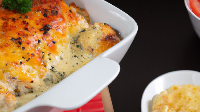 Filé de frango com queijo e presunto no forno