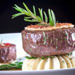 Filé mignon ao molho de café