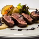 Filé mignon suíno assado