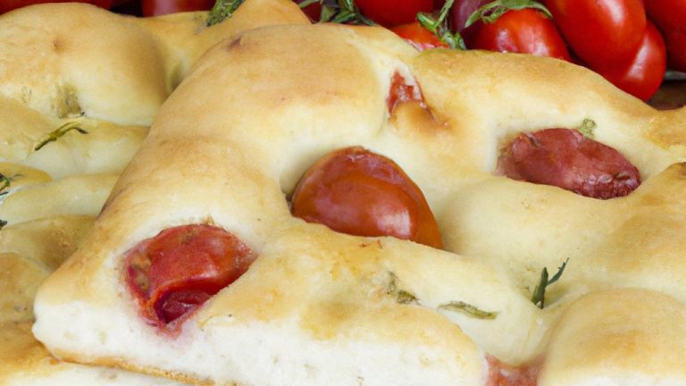 Focaccia de calabresa