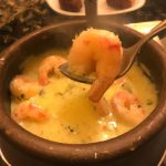Fondue de camarão