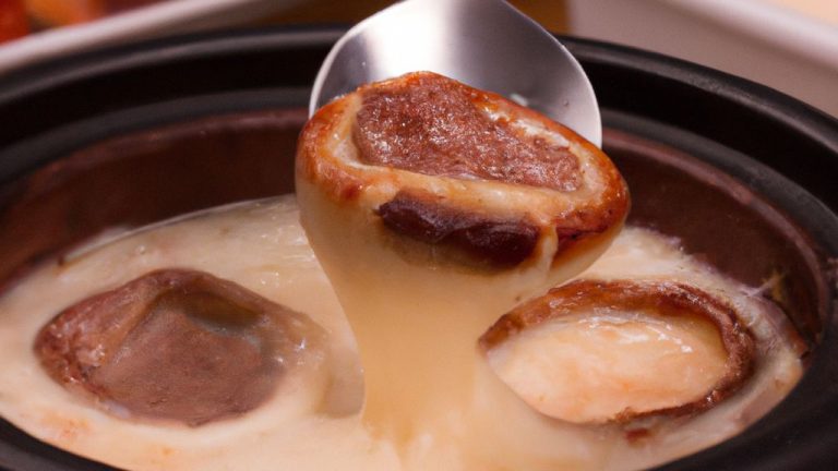 Fondue de carne com queijo