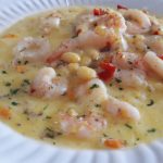 Fricassê de camarão