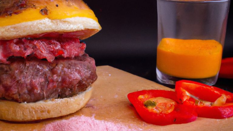 Hambúrguer caseiro fit