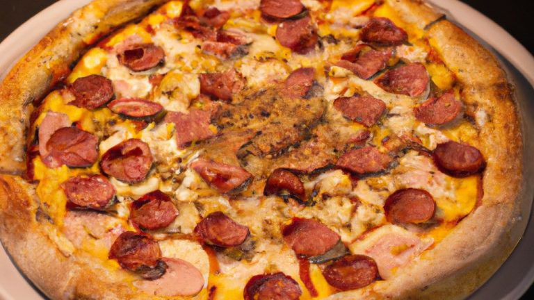 Hambúrguer de pizza