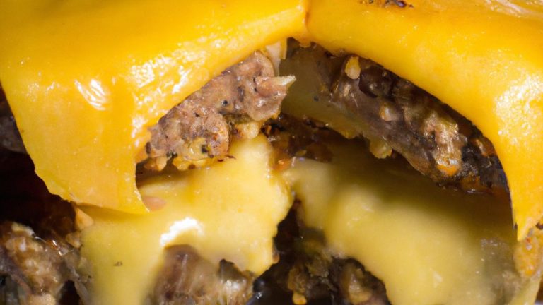Hambúrguer recheado com provolone