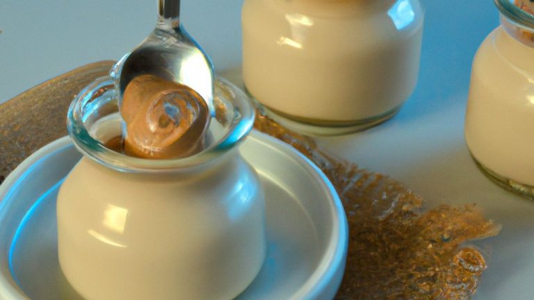 Iogurte caseiro de doce de leite