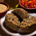 Kibe de Berinjela com Quinoa