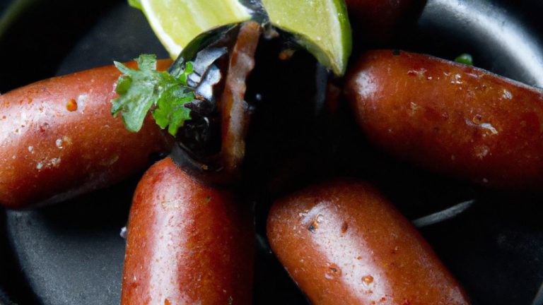 Linguiça Acebolada ao Shoyu e Melado de Cana