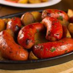 Linguiça Toscana com Batata no Forno