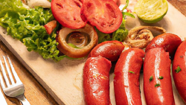 Linguiça Toscana com Tomate, Cebola e Pimentão