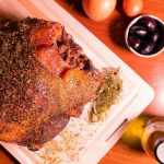 Lombinho de porco assado com molho