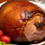 Lombinho de porco no forno com mel e mostarda