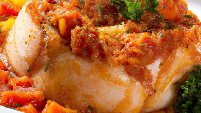 Lombo ao molho de tomate