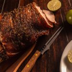 Lombo de porco com limão