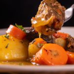 Lombo de Porco com Molho de Cenoura