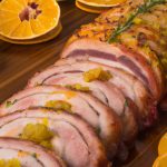 Lombo Recheado com Catupiry, Nozes e Damasco