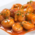 Lulas ao molho de tomate americano